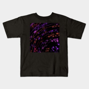 Waves of Magical Geometric Shapes Kids T-Shirt